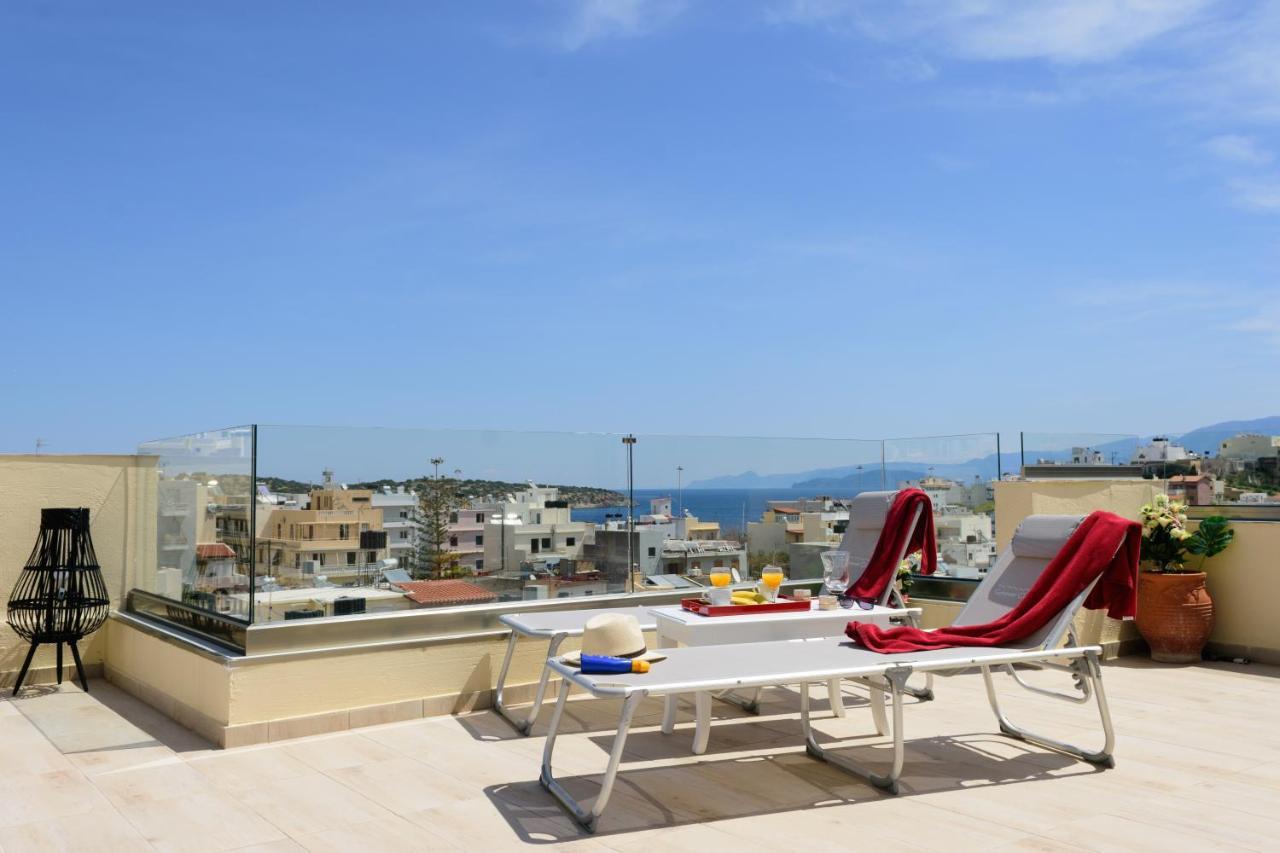 Luxury Lake View Center House Agios Nikolaos Esterno foto