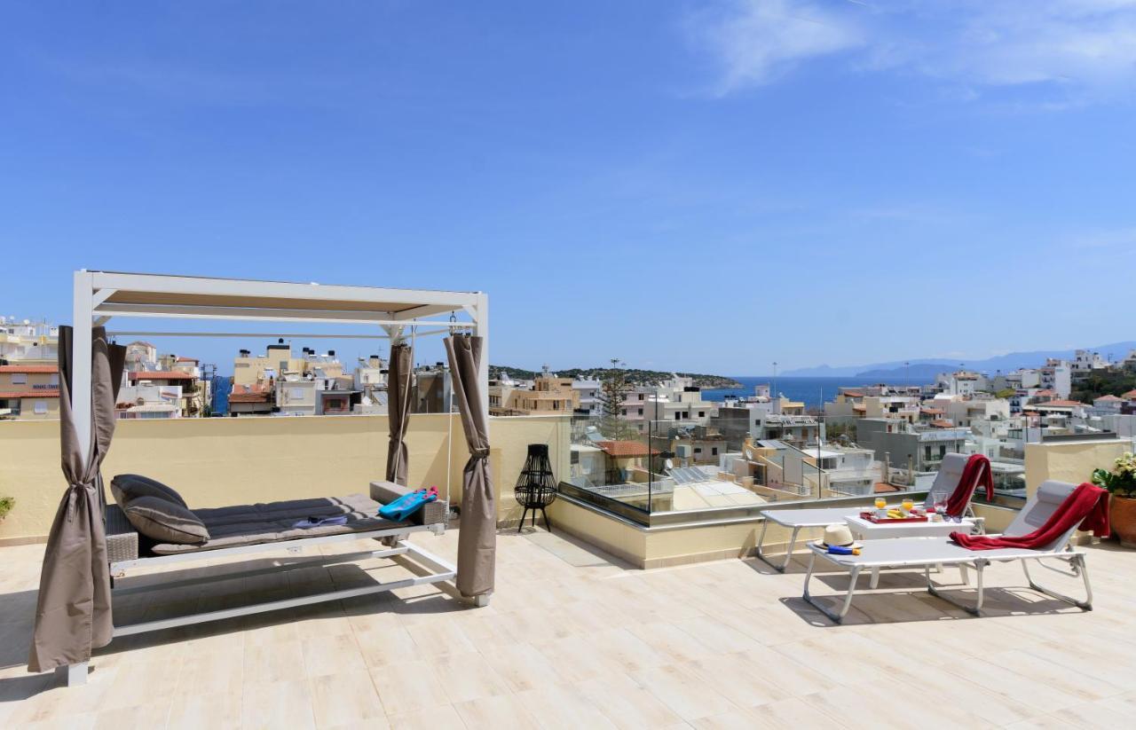 Luxury Lake View Center House Agios Nikolaos Esterno foto